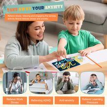 Load image into Gallery viewer, MindLoop™️ - Montessori Anxiety Relief Sensory Board