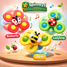 Load image into Gallery viewer, Spinneys™️ - Baby Suction Spinner Set