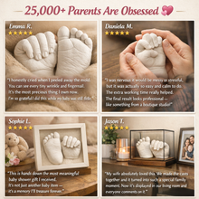 Load image into Gallery viewer, TinyTreasures™ - Baby Hand & Footprint Keepsake Kit