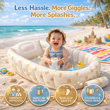 Load image into Gallery viewer, TravelTots Tub™ - Self inflating baby bath