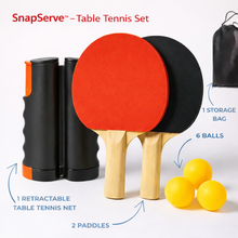 Load image into Gallery viewer, SnapServe™️ - Table Tennis Set