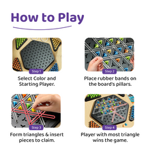 Load image into Gallery viewer, Triangle Tactics™️- Family Strategy Game Set