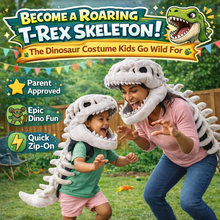 Load image into Gallery viewer, Dinosaur Skeleton Cosplay