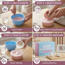 Load image into Gallery viewer, TinyTreasures™ - Baby Hand & Footprint Keepsake Kit