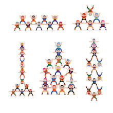 Load image into Gallery viewer, Stacrobats™️ - Montessori Balancing Acrobat Kit