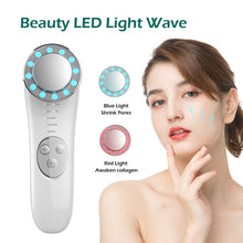 Load image into Gallery viewer, LED Photon Ultrasonic Facial Tool