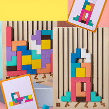 Load image into Gallery viewer, TetriMind™️ - Montessori Wooden Tetris
