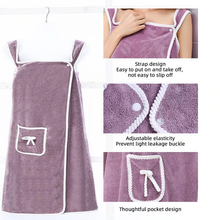 Load image into Gallery viewer, LushLoop™️ - Wearable Shower Towel
