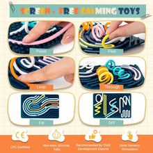 Load image into Gallery viewer, MindLoop™️ - Montessori Anxiety Relief Sensory Board
