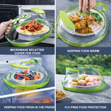 Load image into Gallery viewer, PureCover™ - Microwave Splatter Cover
