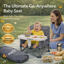 Load image into Gallery viewer, PopSit™ - Portable baby chair
