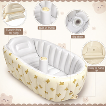 Load image into Gallery viewer, TravelTots Tub™ - Self inflating baby bath
