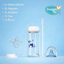 Load image into Gallery viewer, SnuggleSip™ - Hands-free baby bottle

