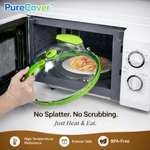 Load image into Gallery viewer, PureCover™ - Microwave Splatter Cover

