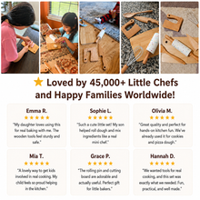 Load image into Gallery viewer, MiniChef™ - Handmade Wooden Kids Cooking Kit
