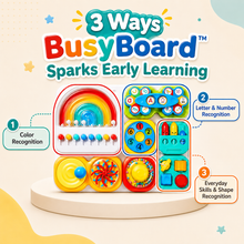 Load image into Gallery viewer, BusyBoard™ - Multi Sensory Baby Board
