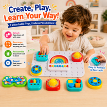 Load image into Gallery viewer, BusyBoard™ - Multi Sensory Baby Board
