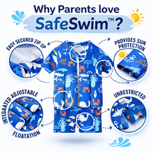 Load image into Gallery viewer, SafeSwim™️ - Kids Swimsuit
