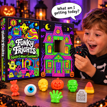 Load image into Gallery viewer, NeeDoh™️ - Funky Frights Countdown Calendar
