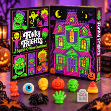 Load image into Gallery viewer, NeeDoh™️ - Funky Frights Countdown Calendar
