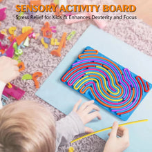 Load image into Gallery viewer, MindLoop™️ - Montessori Anxiety Relief Sensory Board
