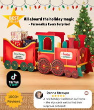 Load image into Gallery viewer, SantaExpress™️ - Custom Christmas Gift Train
