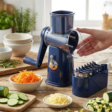 Load image into Gallery viewer, GrateGourmet™️ - 5 in 1 Rotary Cheese Grater
