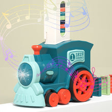 Load image into Gallery viewer, Build&amp;Beyond - Train Dominoes Set

