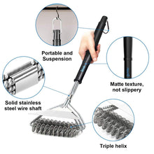 Load image into Gallery viewer, Bristle-free Grill Brush and Scraper
