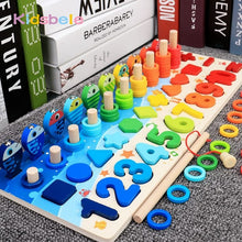 Load image into Gallery viewer, Wooden Montessori Math Board
