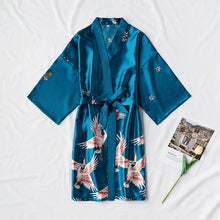 Load image into Gallery viewer, Satin Kimono Robe
