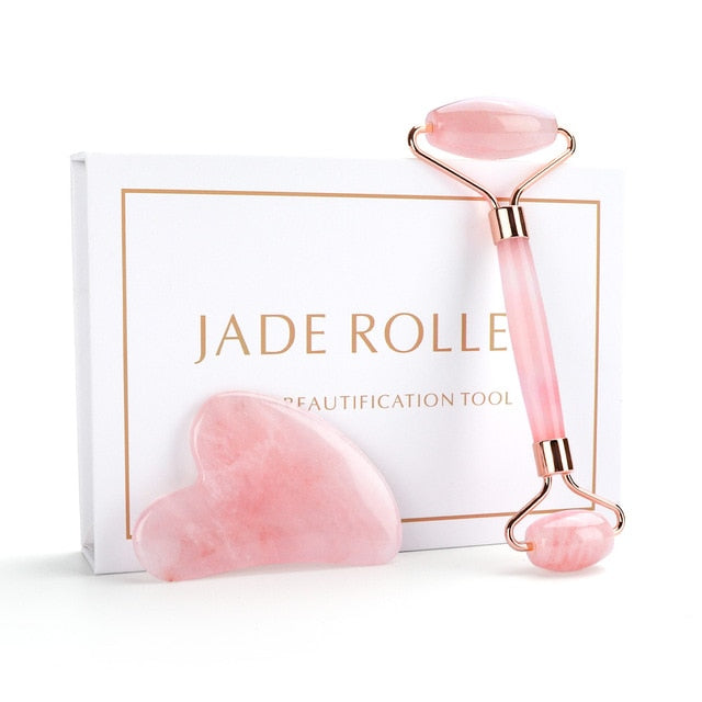 Beauty Set with Gua Sha and Facial Roller